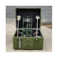 Estojo de transporte de equipamento roto moldado durável - caixa de armazenamento empilhável à prova d'água e resistente a impactos para defesa e uso tático